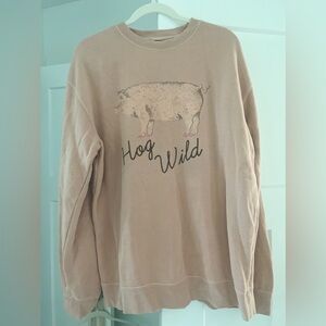 Living Fully Hog Wild Sweatshirt